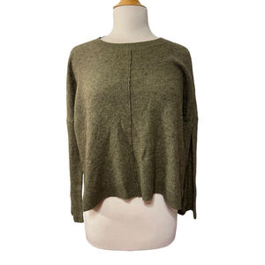 Women's Madewell Green Wool Blend Sweater Size S